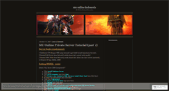 Desktop Screenshot of muonlineindo.wordpress.com