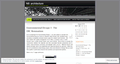 Desktop Screenshot of n8architecture.wordpress.com