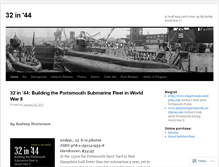 Tablet Screenshot of 32in44.wordpress.com