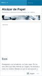 Mobile Screenshot of alcazares.wordpress.com