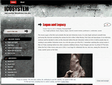 Tablet Screenshot of icosystem.wordpress.com