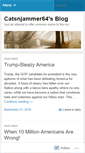 Mobile Screenshot of catsnjammer64.wordpress.com