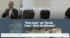 Desktop Screenshot of mwesterholm.wordpress.com