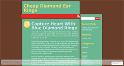 Desktop Screenshot of cheapdiamondearrings.wordpress.com