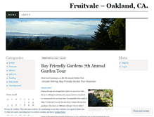 Tablet Screenshot of fruitvaleoakland.wordpress.com