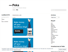 Tablet Screenshot of elpeka.wordpress.com