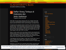 Tablet Screenshot of gladiator07.wordpress.com