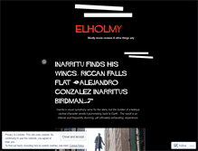Tablet Screenshot of elholmy.wordpress.com
