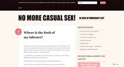 Desktop Screenshot of casualsexhurtswomen.wordpress.com