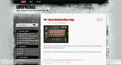 Desktop Screenshot of loopheadz.wordpress.com