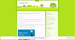 Desktop Screenshot of gaiaistgourmet.wordpress.com