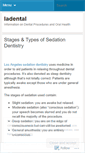 Mobile Screenshot of ladental.wordpress.com