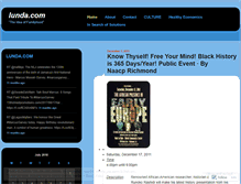 Tablet Screenshot of lundacom.wordpress.com