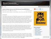 Tablet Screenshot of missouricommunication.wordpress.com