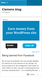 Mobile Screenshot of clemen.wordpress.com