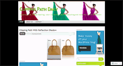 Desktop Screenshot of clippingpathdaily.wordpress.com
