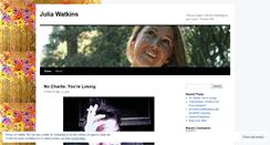 Desktop Screenshot of julwatkins.wordpress.com