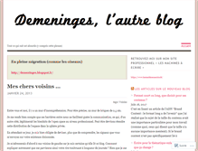 Tablet Screenshot of demeninges.wordpress.com