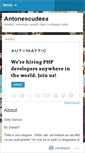 Mobile Screenshot of antonescudeea.wordpress.com
