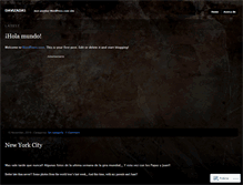 Tablet Screenshot of davizadas.wordpress.com
