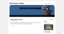 Desktop Screenshot of clubpenguinrealword.wordpress.com