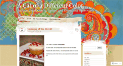 Desktop Screenshot of catofadifferentcolor.wordpress.com