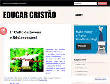 Tablet Screenshot of educarcristao.wordpress.com