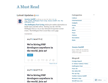 Tablet Screenshot of anotherblogreview.wordpress.com