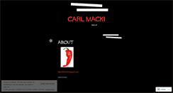 Desktop Screenshot of carlmacki.wordpress.com