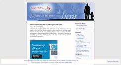 Desktop Screenshot of preparingheroes.wordpress.com