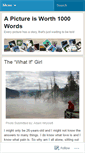 Mobile Screenshot of 1000wordpicture.wordpress.com