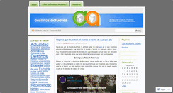 Desktop Screenshot of destinosactuales.wordpress.com