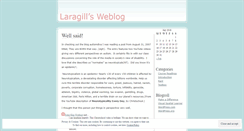 Desktop Screenshot of laragill.wordpress.com