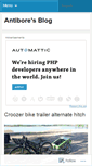 Mobile Screenshot of antibore.wordpress.com