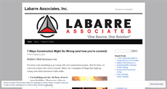 Desktop Screenshot of labarreinc.wordpress.com