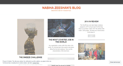 Desktop Screenshot of nabihazeeshan.wordpress.com