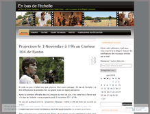Tablet Screenshot of enbasdelechelle.wordpress.com