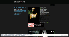 Desktop Screenshot of liberateyourminds.wordpress.com