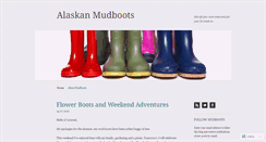 Desktop Screenshot of alaskanmudboots.wordpress.com