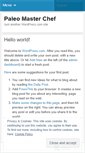 Mobile Screenshot of paleomasterchef.wordpress.com