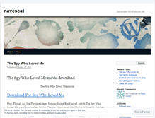 Tablet Screenshot of navescat.wordpress.com