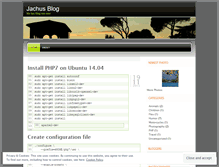 Tablet Screenshot of jachus.wordpress.com