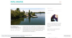 Desktop Screenshot of papelcreative.wordpress.com