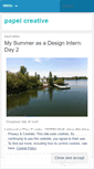 Mobile Screenshot of papelcreative.wordpress.com