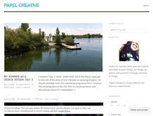 Tablet Screenshot of papelcreative.wordpress.com