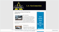 Desktop Screenshot of lacarconnectioninc.wordpress.com