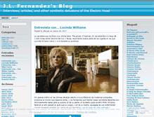 Tablet Screenshot of jlfernandezblog.wordpress.com