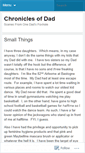 Mobile Screenshot of chroniclesofdad.wordpress.com