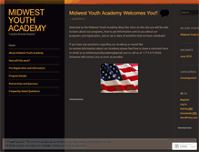 Tablet Screenshot of midwestyouthacademy.wordpress.com