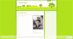 Desktop Screenshot of lifewithleg.wordpress.com